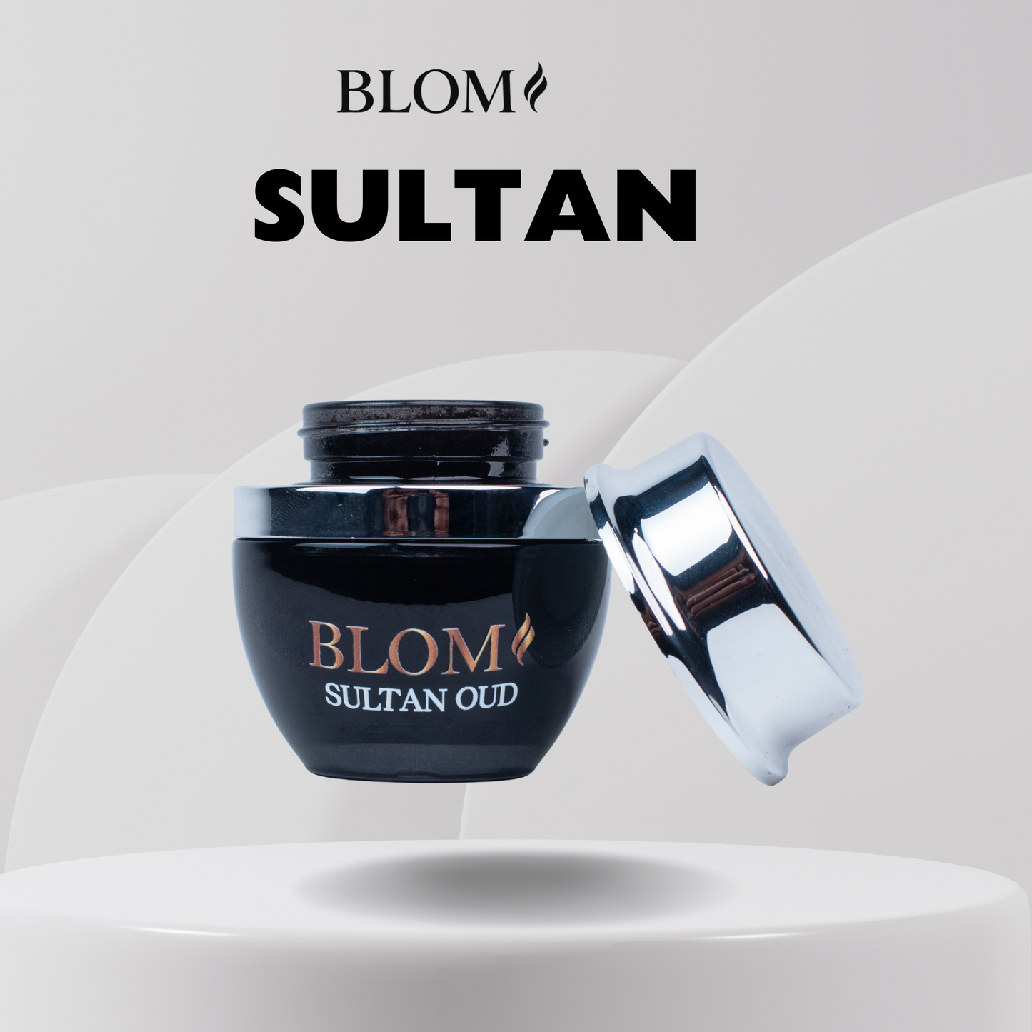 Blom Sultan Al Oud Incense 50 gm | Premium Bakhoor – Dukhoon and Maamoul from the finest types of oud for homes and occasions lasts up to 24 hours