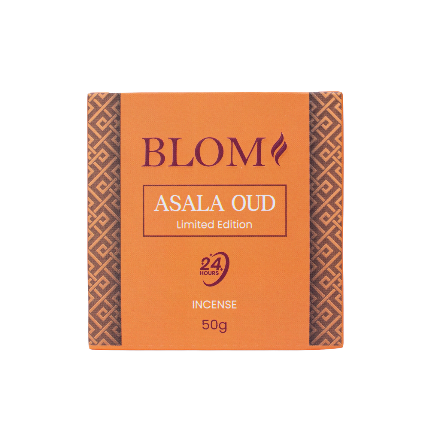 Blom Asala Al Oud Incense 50 gm | Premium Incense Limited Edition – of the finest types of oud for homes and majlis lasts up to 24 hours blom incense bakhoor